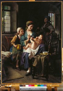 Etenstijd door Giovanni Battista Torriglia
