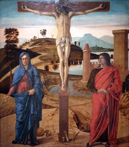 Frans: Le Calvaire Calvary door Giovanni Bellini
