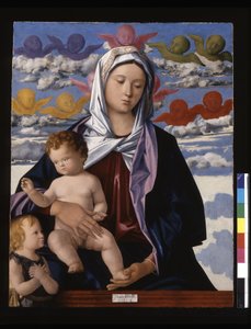 Madonna en kind met Johannes de Doper