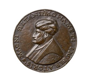 Renaissance Medaille uit Florence, ca. 1480 door Giovanni Bellini