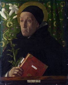 Sint Dominicus door Giovanni Bellini