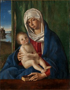De Maagd en het Kind door Giovanni Bellini