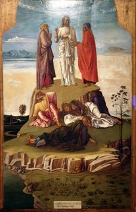 Gedaanteverandering van Christus door Giovanni Bellini