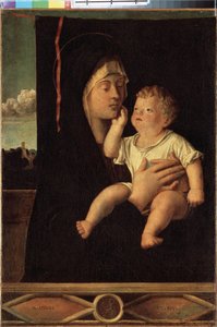 Maagd en kind door Giovanni Bellini