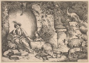 Circe verandert de mannen van Ulysses in beesten