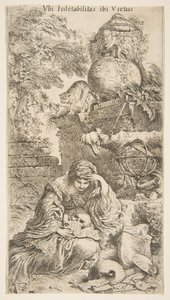 Melancholia door Giovanni Benedetto Castiglione
