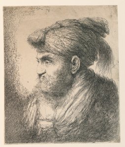 Portret van een man met een tulband