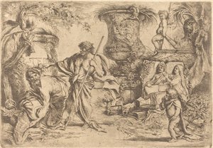 Temporalitas Aeternitas door Giovanni Benedetto Castiglione