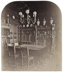 Het Huis van Ivan Paskevich aan de Engelse Oever in Petersburg. De eetkamer, 1860s door Giovanni Bianchi