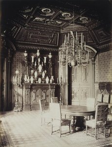 Het Stroganov-paleis in Sint-Petersburg. De eetkamer door Giovanni Bianchi