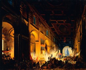 De plundering van Rome door Giovanni Biasin