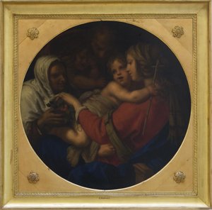 De Heilige Familie door Giovanni Biliverti