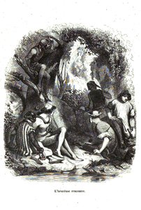 Decameron - Dag 5, kort verhaal 6 - De gelukkige ontmoeting door Giovanni Boccaccio