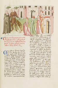 Decameron, Filippo Balducci en zijn zoon in Florence , Dag vier, . door Giovanni Boccaccio