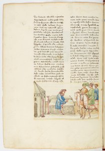 Decameron, Het gruwelijke avontuur van meester Simon - Guido Cavalcanti op de begraafplaats, Zesde dag, kort verhaal 9. door Giovanni Boccaccio
