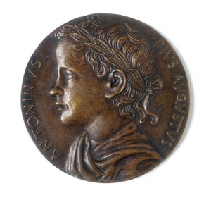 Medaille met afbeelding van Antonino Pio: recto