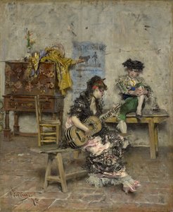 Een gitarist