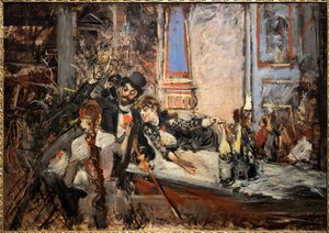 Bij de Folies Bergère
