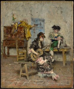 Gitarist door Giovanni Boldini