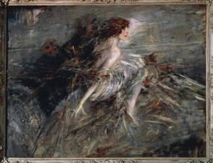 Italië, Rome, Portret van Marchesa Luisa Casati door Giovanni Boldini