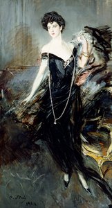 Portret van Donna Franca Florio