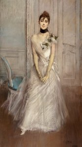 Portret van Emiliana Concha de Ossa door Giovanni Boldini