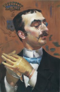 Portret van Henri de Toulouse-Lautrec door Giovanni Boldini
