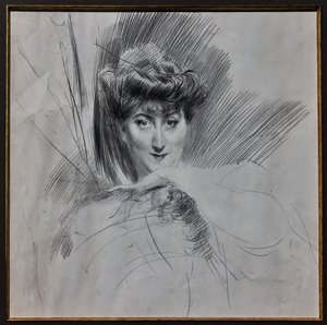 Portret van Madame Veil Picard door Giovanni Boldini