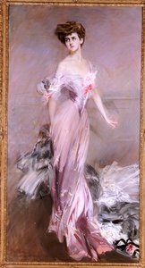 Portret van Mevrouw Howard-Johnston, 1906 door Giovanni Boldini