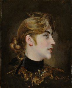 Portret van een Dame, ca 1904 door Giovanni Boldini