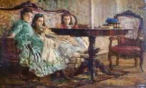 De Laskaraki Zusters door Giovanni Boldini