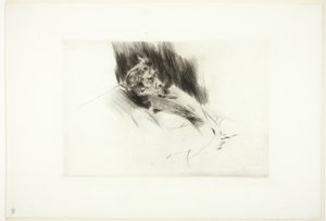 Whistler Slaapt door Giovanni Boldini