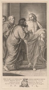 De Ongeloof van Sint Thomas door Giovanni Bottani, after Giuseppe Bottani