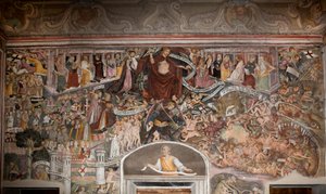 Laatste Oordeel, ca. 1492 door Giovanni Canavesio