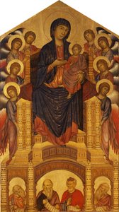 Maesta van Santa Trinita door Giovanni Cimabue
