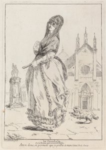 De Zendale (Vrouw in een Kap, of de Vrouw die Terugkomt van de Kerk)