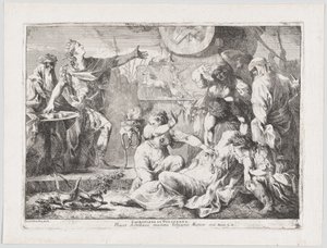 Het offer van Polyxena, 1776