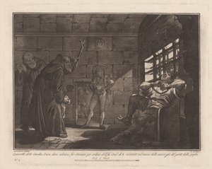 De "Giardin Scuro," voor Executies door Wurging door Giovanni De Pian, after Francesco Galimberti