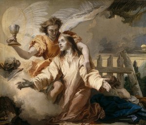 Christus op de Olijfberg