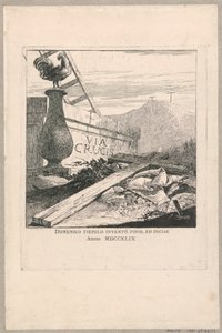 Frontispice van de Via crucis (Kruiswegstaties)