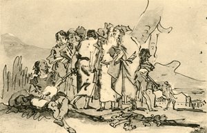 Groep oude en jonge mannen