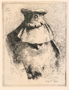 Verzameling van Hoofden door Giovanni Domenico Tiepolo