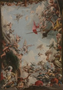 De verheerlijking van de familie Giustiniani
