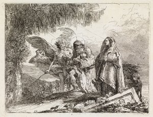  door Giovanni Domenico Tiepolo