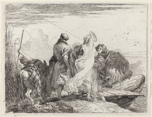 De Heilige Familie bereidt zich voor om in te schepen