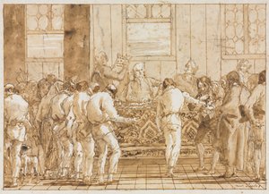 Het Proces door Giovanni Domenico Tiepolo
