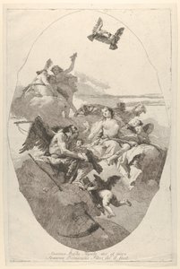 Venus vertrouwt Cupido toe aan Tijd, 1758-80