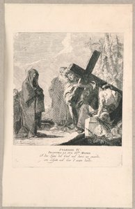 Via crucis - Station IV, Hij Ontmoet Zijn Moeder