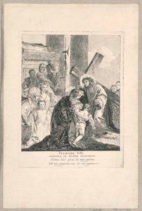 Via crucis - Station VIII, Hij Troost de Huilende Vrouwen