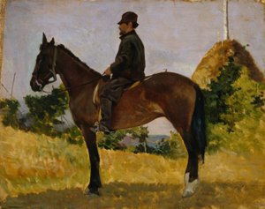 Diego Martelli te Paard